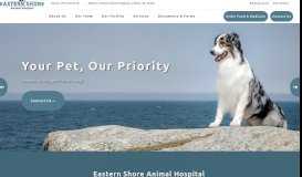 
							         Eastern Shore Animal Hospital: Painter Veterinarian								  
							    