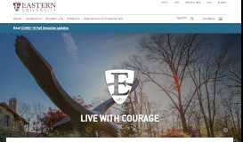 
							         Eastern University | Christian University in Philadelphia ...								  
							    