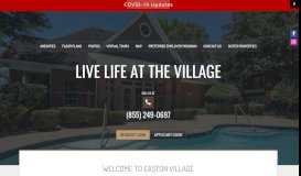 
							         Easton Village | Apartments in Houston, TX								  
							    