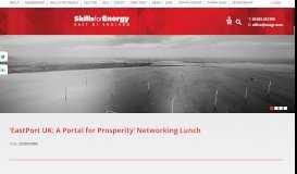 
							         'EastPort UK: A Portal for Prosperity' Networking Lunch - eeegr								  
							    