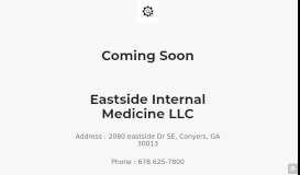 
							         Eastside Internal Medicine, LLC								  
							    