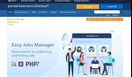 
							         Easy Jobs Manager, by JoomBoost - Joomla Extension Directory								  
							    