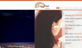 
							         Easy Net Main Page								  
							    