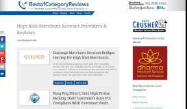 
							         Easy Pay Direct High Risk Merchant Review - Best of Category Reviews								  
							    