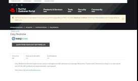 
							         Easy Redmine - Red Hat Certified Software - Red Hat Customer Portal								  
							    