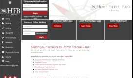 
							         Easy Switch Kit | Home Federal Bank								  
							    