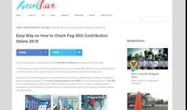 
							         Easy Way on How to Check Pag-IBIG Contribution Online 2018 ...								  
							    