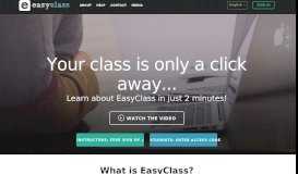 
							         Easyclass | Create your digital classroom for free...								  
							    