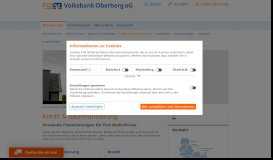 
							         easyCredit - Volksbank Oberberg eG								  
							    