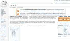 
							         EasyGroup - Wikipedia								  
							    