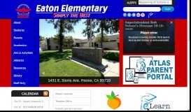 
							         Eaton Elementary School								  
							    