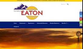 
							         Eaton Library Upcoming Events | Town of Eaton - Colorado.gov								  
							    