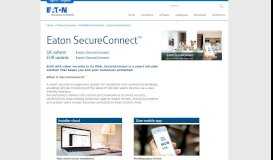 
							         Eaton SecureConnect™ | touchpoint								  
							    