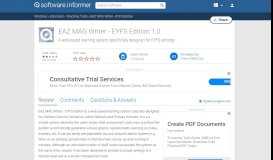 
							         EAZ MAG Writer - EYFS Edition - Software Informer. A web ...								  
							    