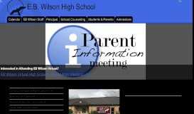 
							         E.B Wilson Virtual High School								  
							    