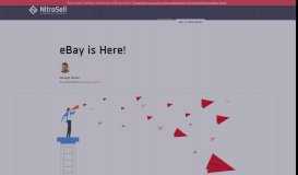 
							         eBay is Here! - NitroSell								  
							    