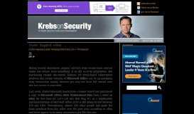 
							         eBay — Krebs on Security								  
							    
