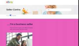 
							         eBay Seller Centre - Become a better seller								  
							    