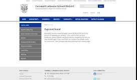 
							         Ebenezer Elementary School / Homepage - Cornwall-Lebanon School ...								  
							    