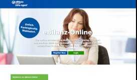 
							         eBilanz Online: Startseite								  
							    