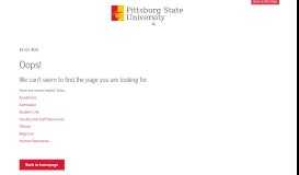 
							         eBill for Student Accounts - Pittsburg State University								  
							    