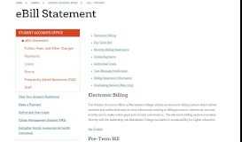 
							         eBill Statement - Student Accounts Office - Macalester College								  
							    