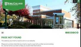 
							         eBilling | York College of PA								  
							    