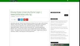 
							         Ebonyi State University Portal Login | www.portal.ebsu.edu.ng ...								  
							    