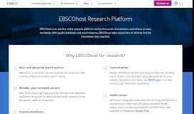 
							         EBSCOhost Research Platform | EBSCO								  
							    