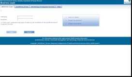 
							         eBusiness Login, Department of Human Services.								  
							    