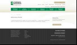 
							         eBusiness Portal - Farner-Bocken								  
							    