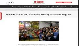 
							         EC-Council Launches Information Security Awareness Program - EC ...								  
							    
