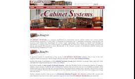 
							         eCabinet Systems 3D Design Software								  
							    