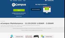 
							         eCampus - Learning Management System | Texas A&M University								  
							    