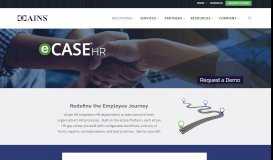 
							         eCase HR | HR Case Management for the Modern Workforce - Ains								  
							    
