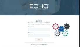 
							         ECHO Provider Direct - Login								  
							    