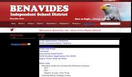 
							         ECHS - Benavides Independent School District								  
							    
