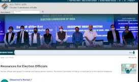 
							         ECI-Officials - Election Commission of India								  
							    