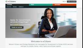 
							         eCitizen - Gateway to All Government Services								  
							    