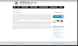 
							         eCitizen Portal | eCitizens								  
							    