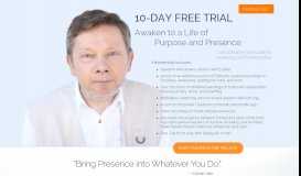 
							         Eckhart Tolle Now - Creating a New Earth								  
							    