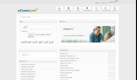
							         eClaimLink - Dubai Health Authority								  
							    