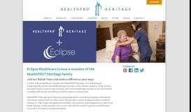 
							         Eclipse Healthcare | HealthPRO Heritage								  
							    