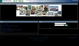 
							         ECMS Home Page								  
							    