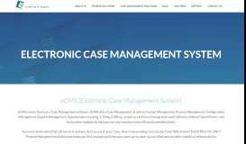 
							         eCMS | Integrated Case Management System | Cerenade								  
							    