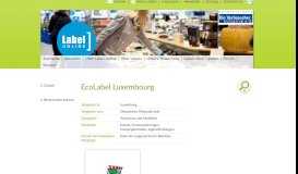 
							         EcoLabel Luxembourg | LABEL-ONLINE - Das Portal mit ...								  
							    