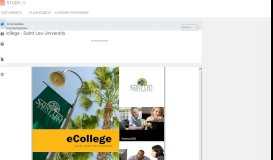 
							         eCollege - Saint Leo University - studylib.net								  
							    