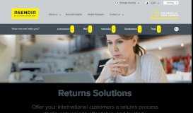 
							         eCommerce Return Solutions | Asendia USA								  
							    