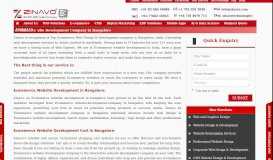 
							         Ecommerce Website Development Companies Bangalore ... - Zinavo								  
							    