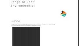 
							         ecoPortal - R2R's go to Environmental Management Tool								  
							    